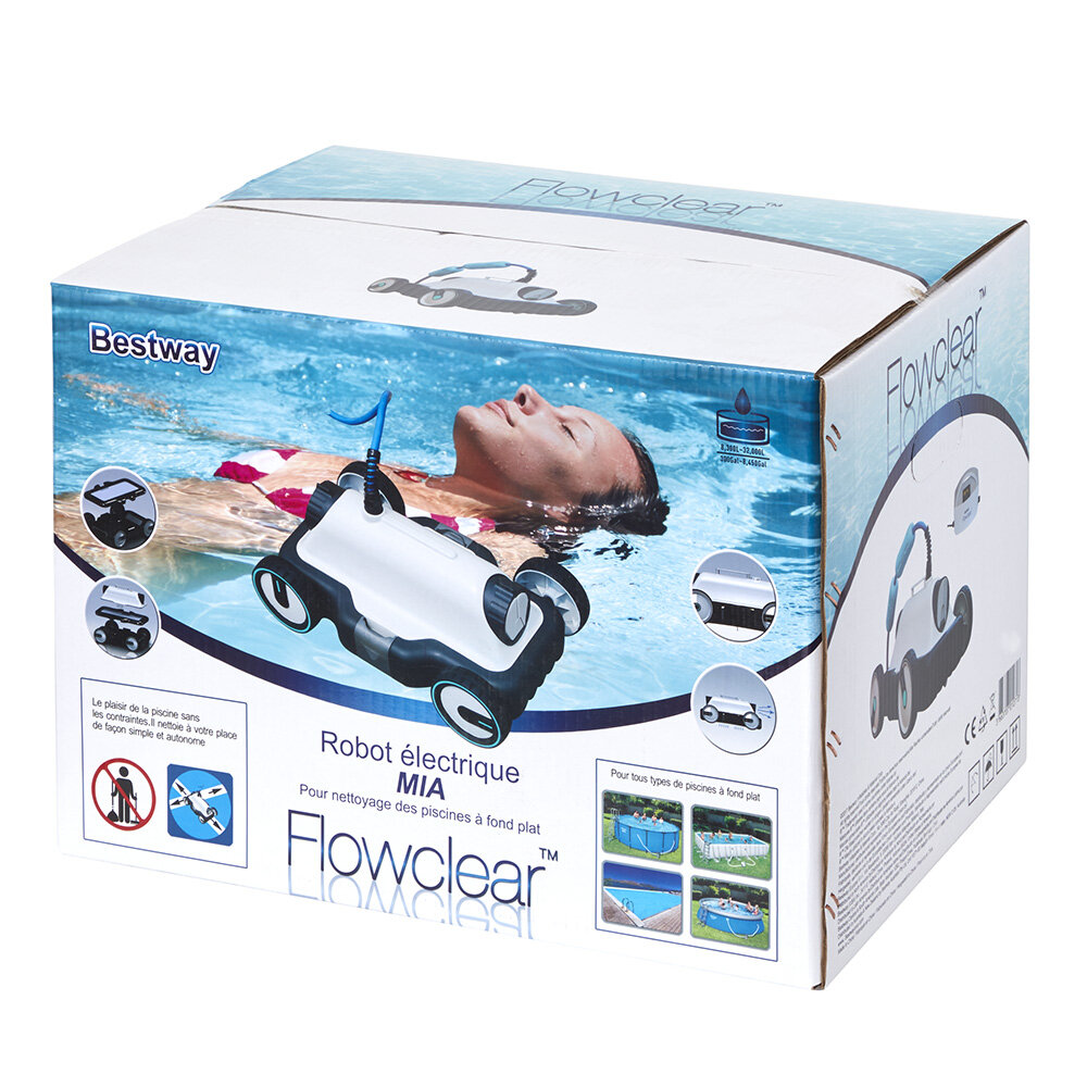 Robot électrique MIA Bestway pour piscine GIFI