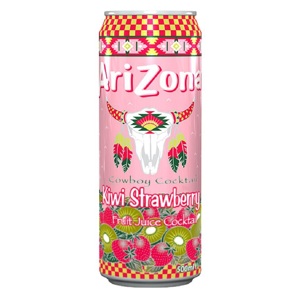 Canette boisson Arizona kiwi fraise 50cl