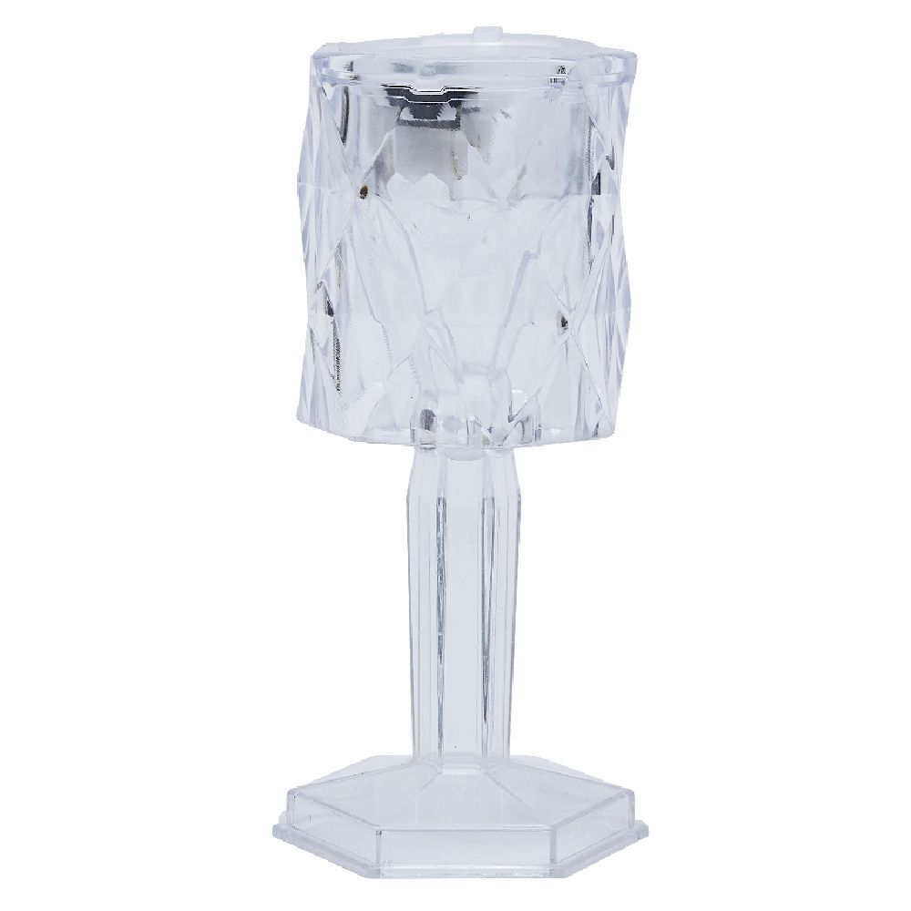 Lampe de table mini led design cristal H12cm