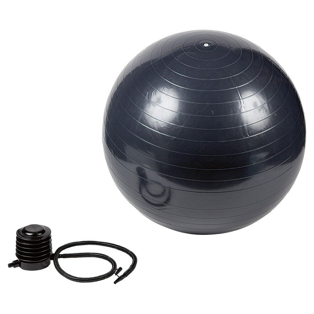 Ballon de fitness Ø65cm avec pompe manuelle