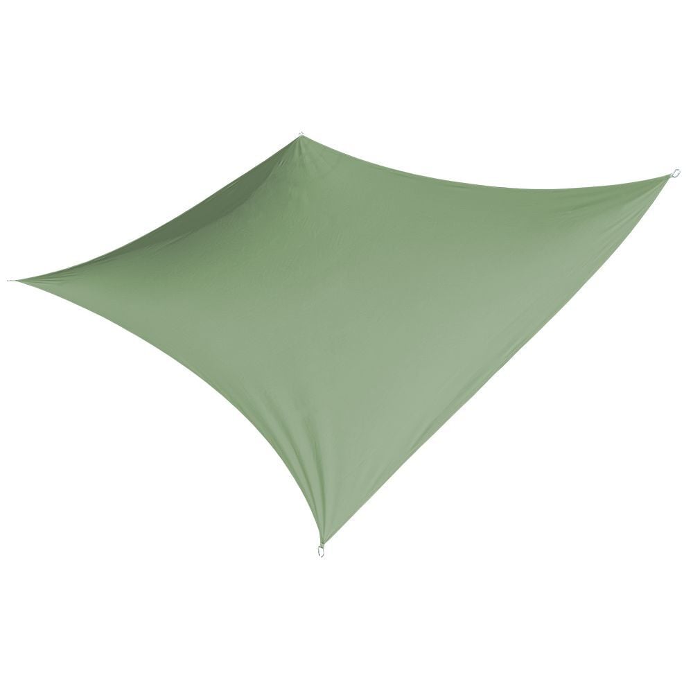 Voile d'ombrage Delta triangulaire vert 300x300x300cm