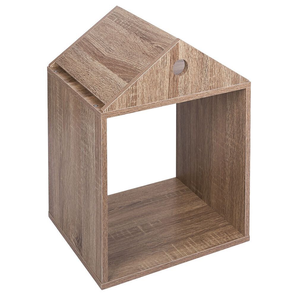 Structure maison enfant Box Cube bois marron