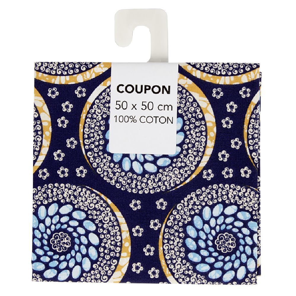 Coupon tissu 100% coton 50x50cm