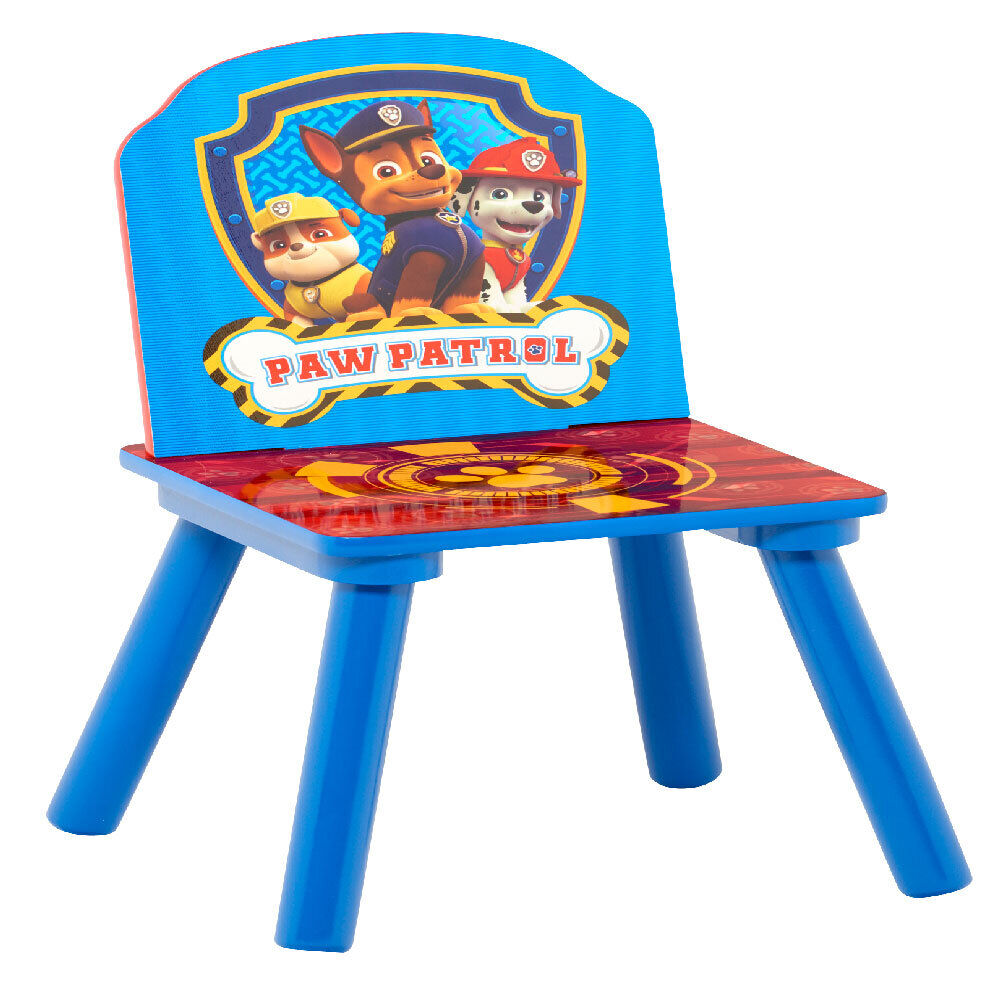 Table à dessiner et chaise Pat Patrouille