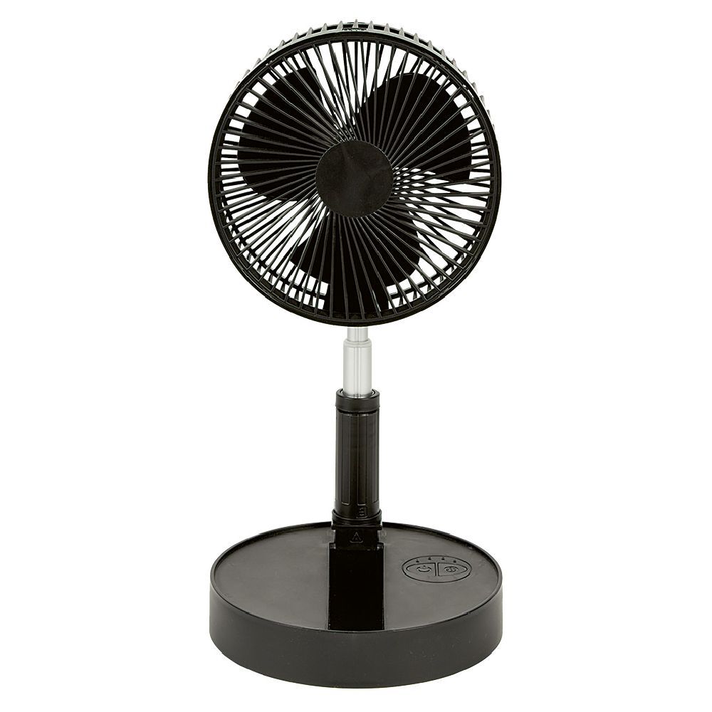 Ventilateur télescopique nomade noir