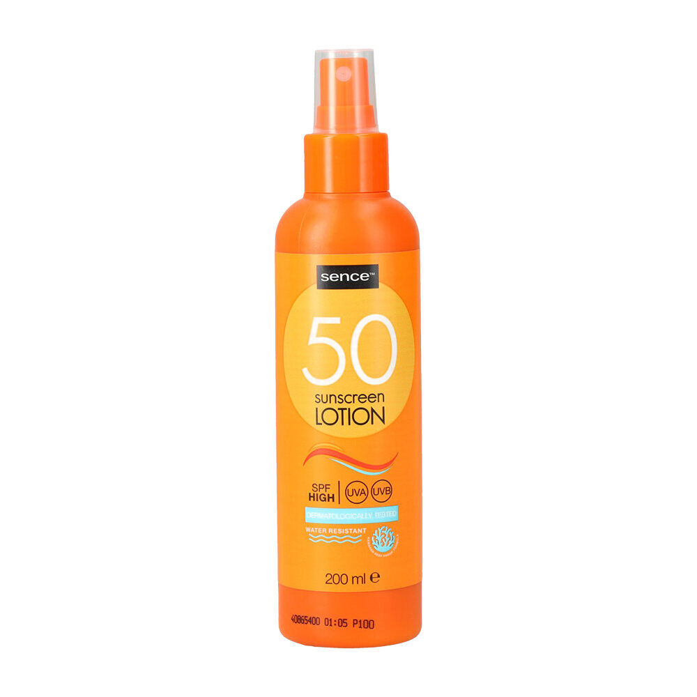Crème solaire SPF50 Sence spray 200ml