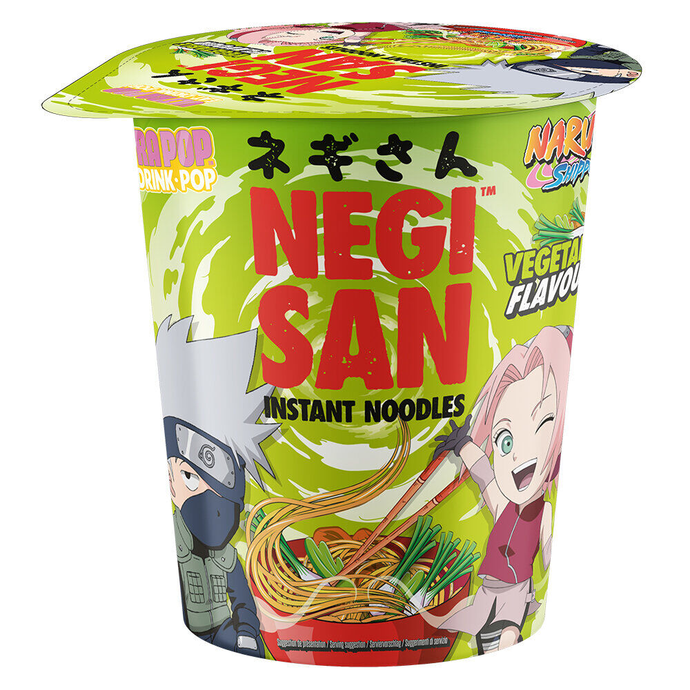 Nouilles instantanées Negisan goût légumes Naruto 65g