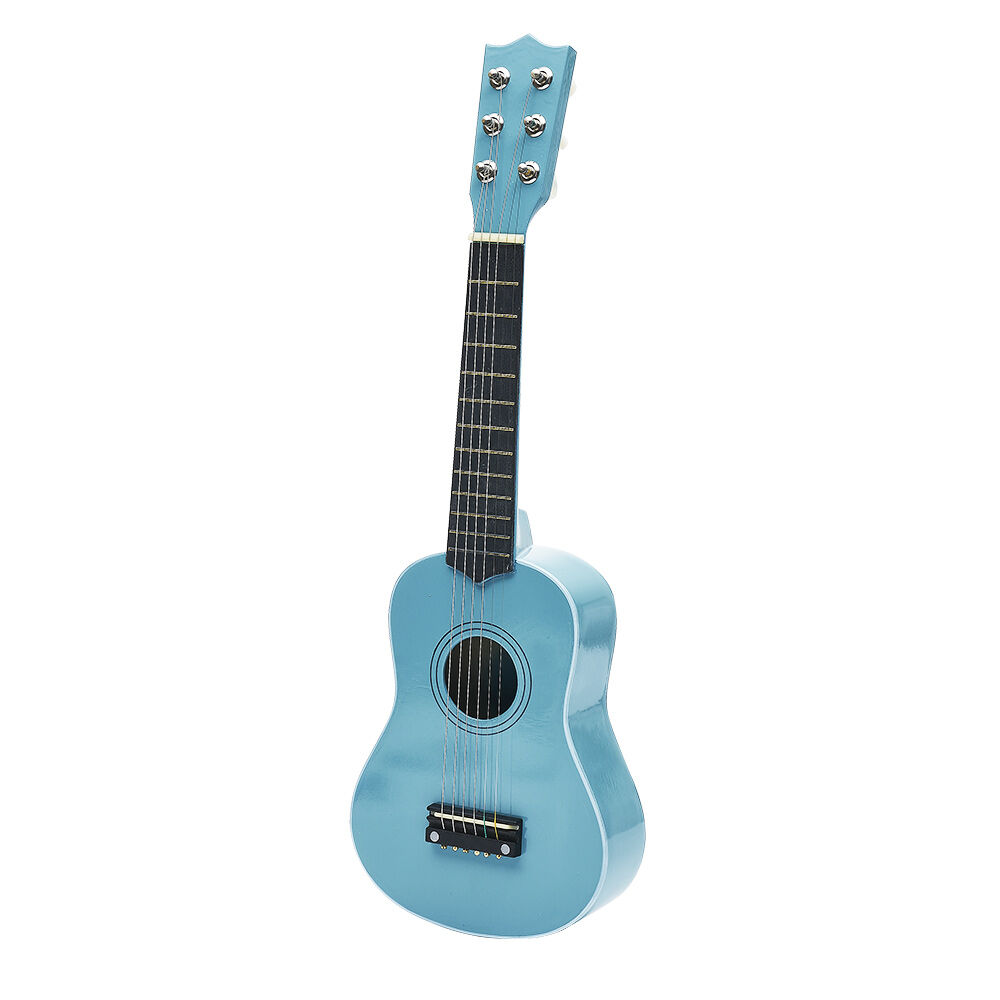 Guitare en bois bleu L.53 cm
