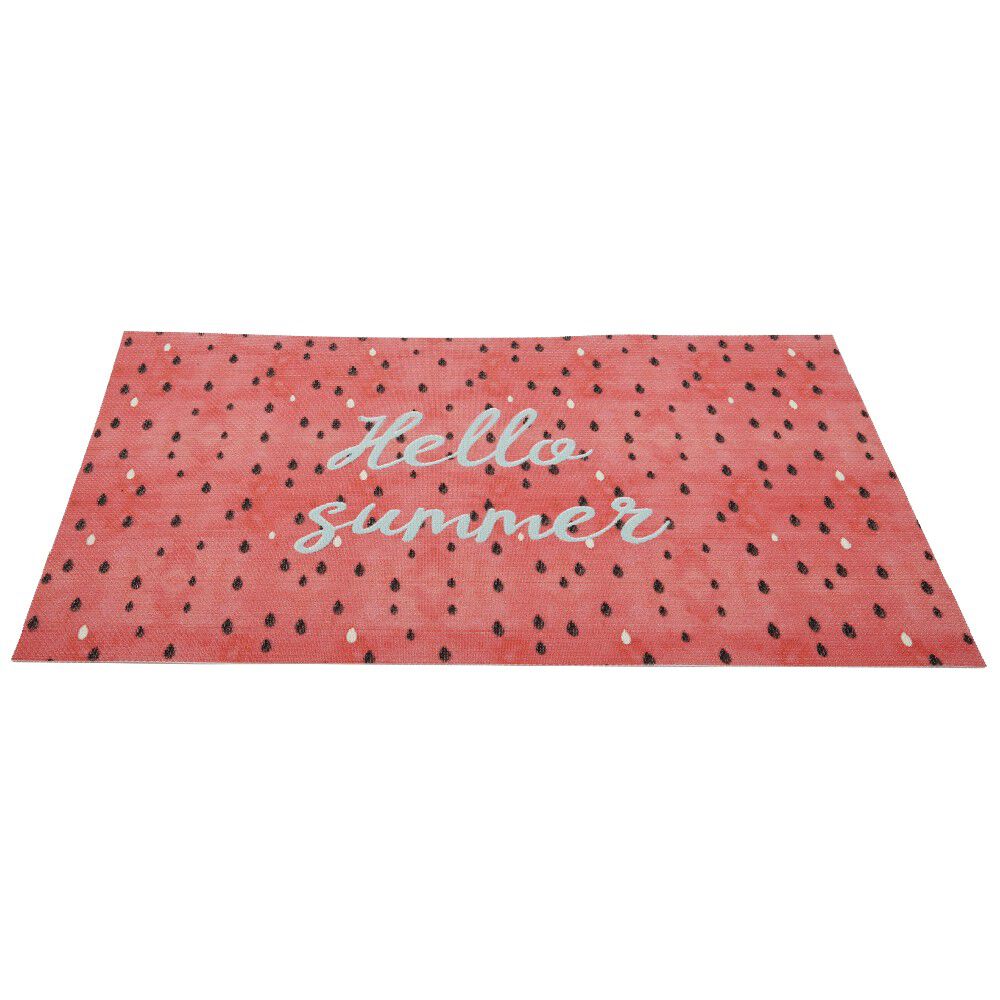 Set de table Hello summer ou motif feuillage