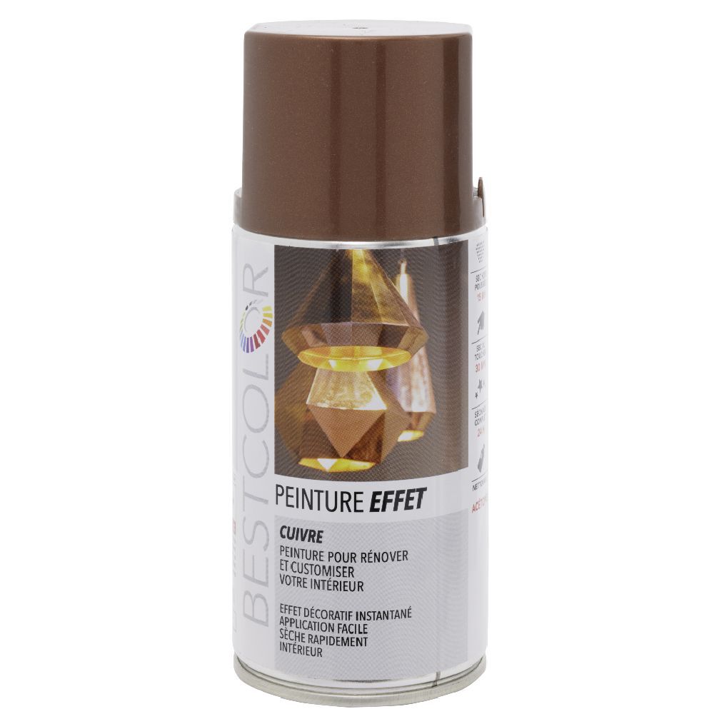 Peinture aérosol effet Cuivre 300 ml