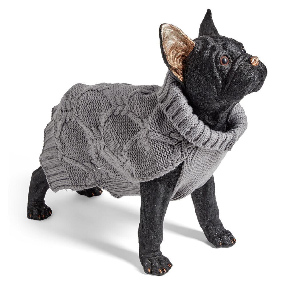 Pull pour chien maille uni - Taille L