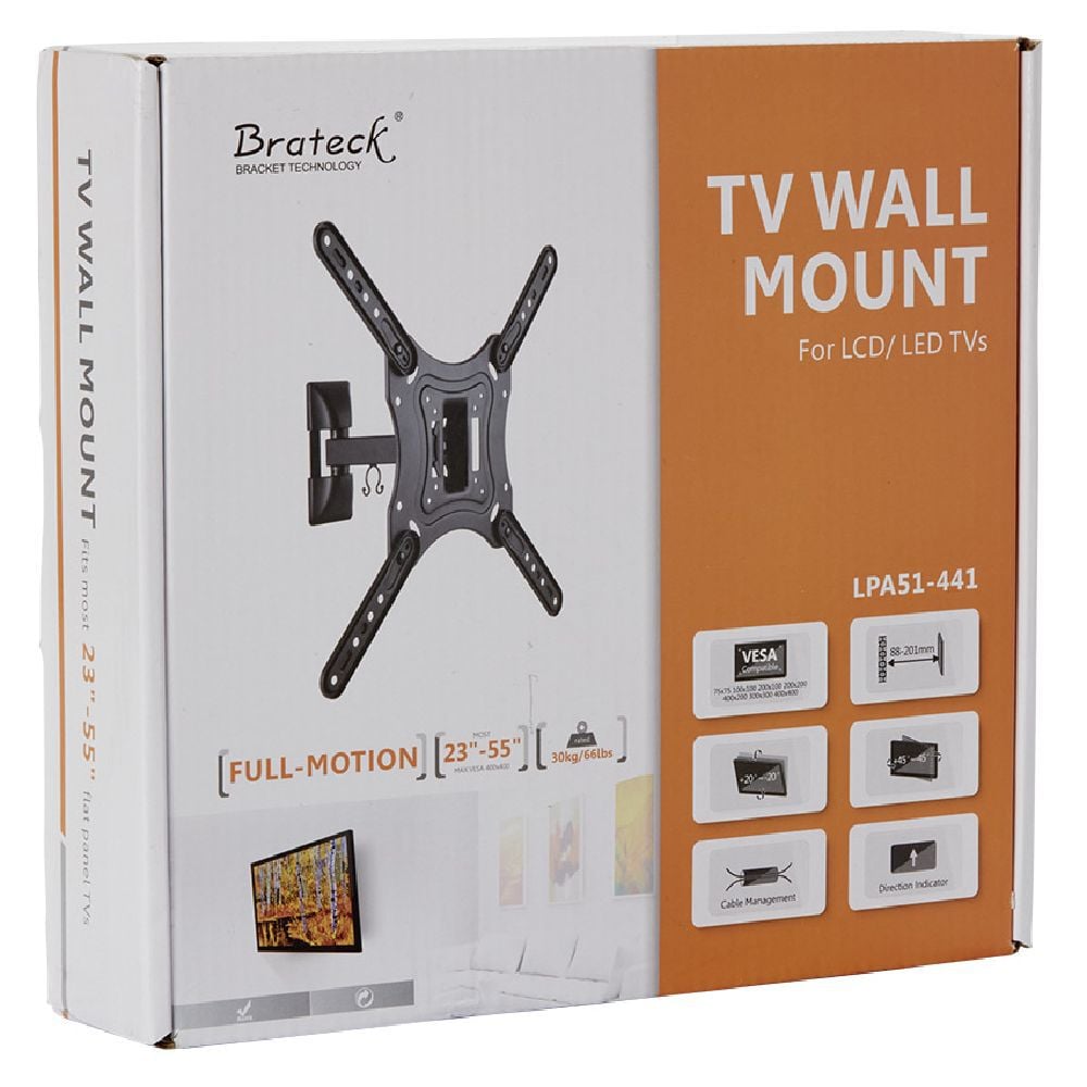 Support mural orientable pour TV