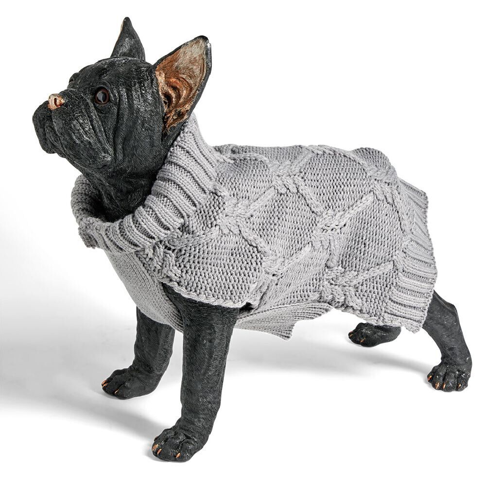 Pull pour chien maille uni - Taille S