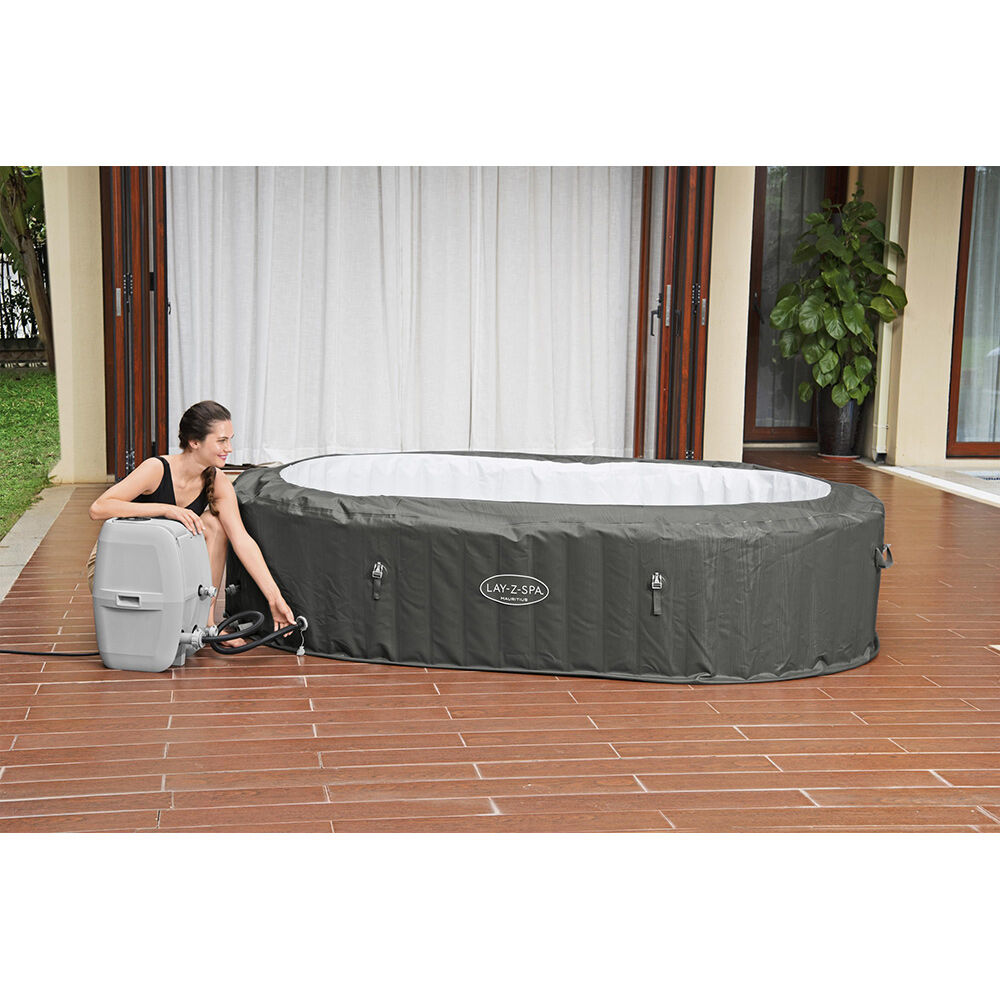 Spa gonflable ovale Lay-Z-Spa Mauritius Airjet™ Bestway 5à7 personnes