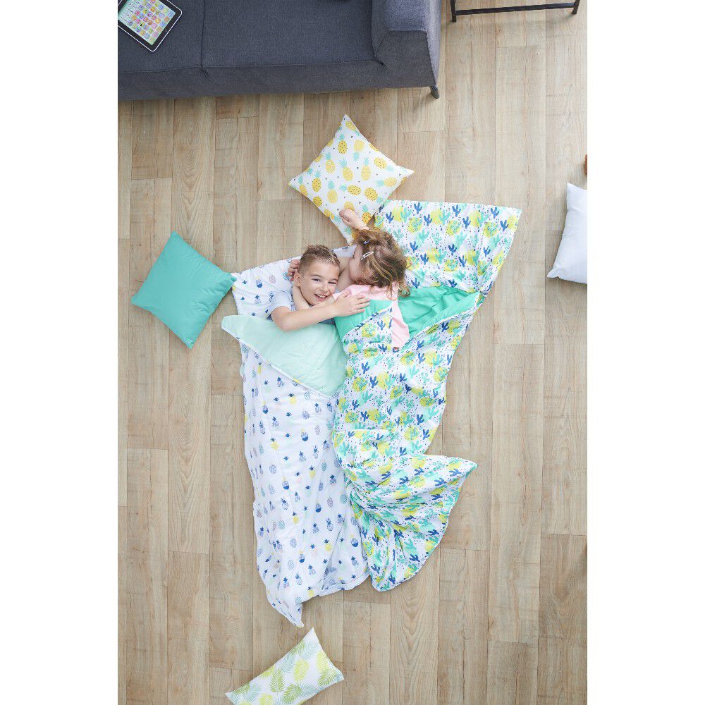 Sac de couchage nomade avec oreiller pour enfant