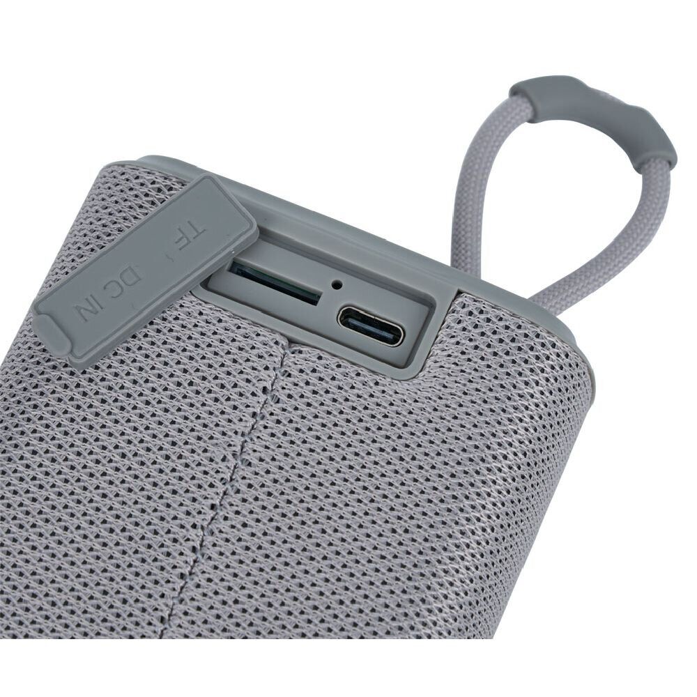 Enceinte portable Bluetooth 5.3 grise ou noire