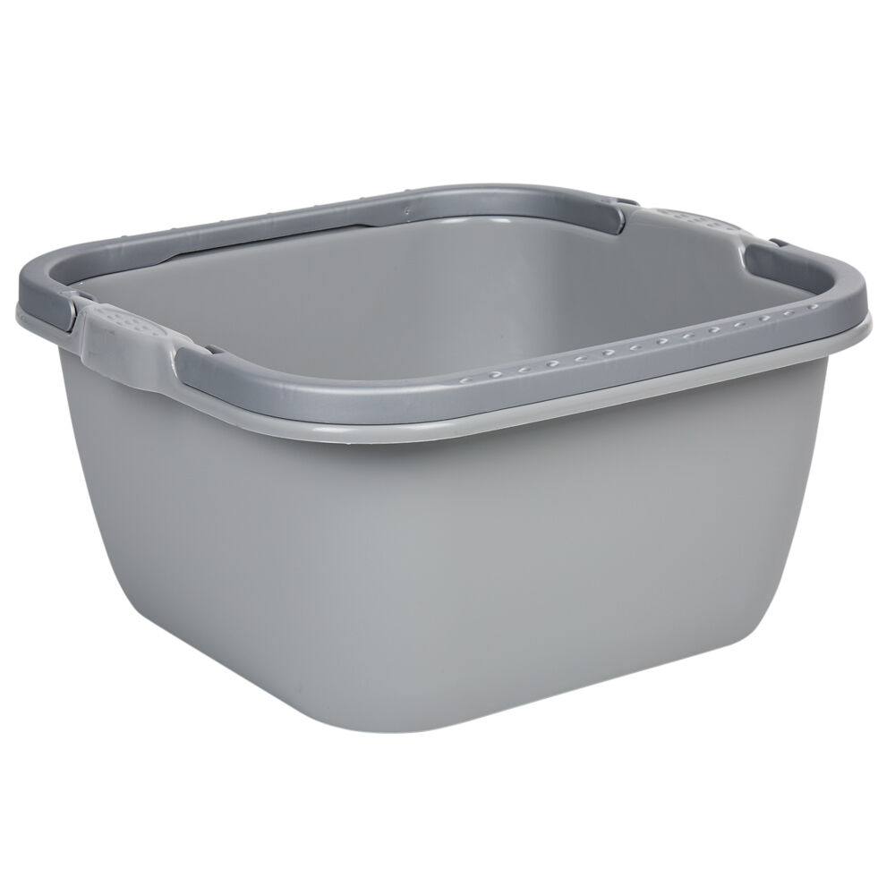 Bassine avec anse 13 L gris