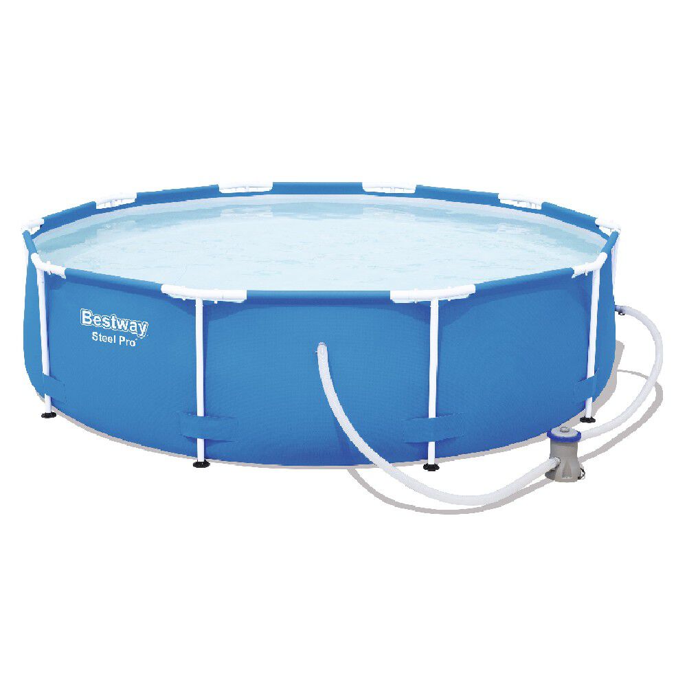 Piscine tubulaire ronde Power Steel Pro  Ø 305xH76cm Bestway