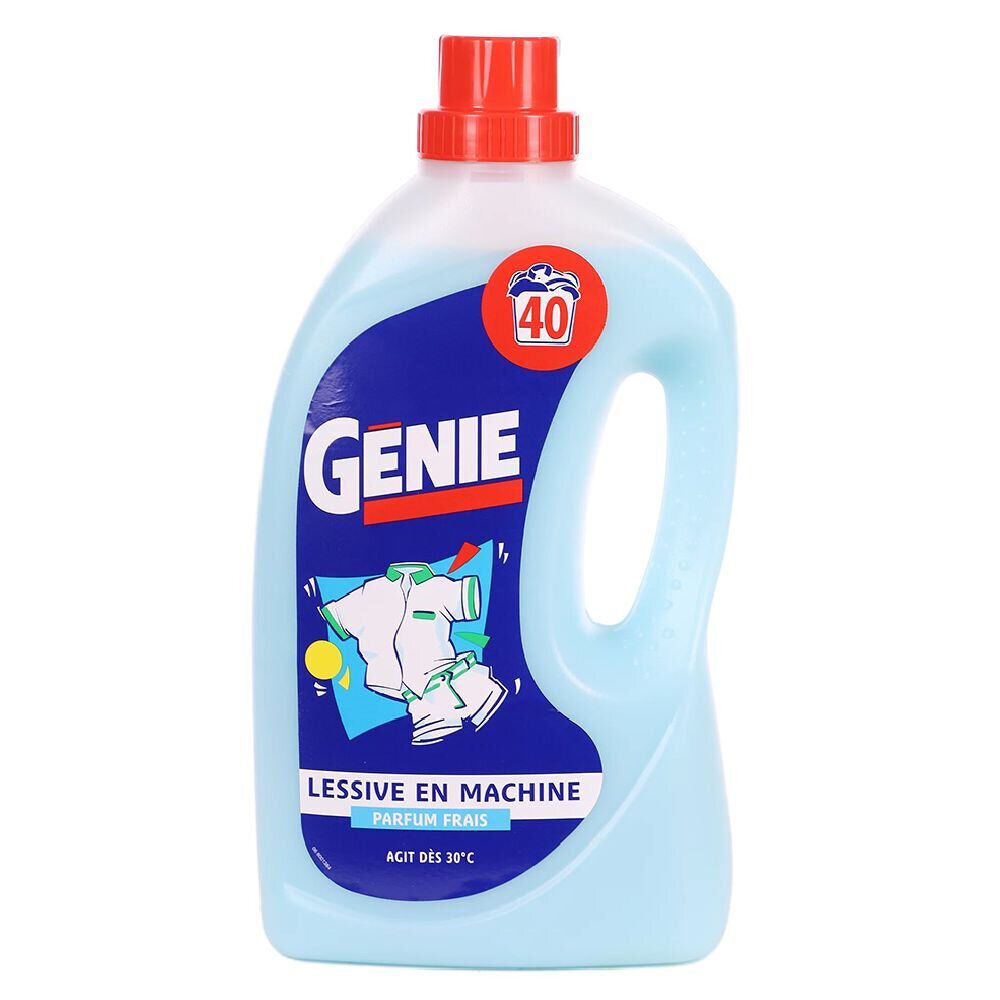 Lessive liquide Génie 2L - 40 lavages