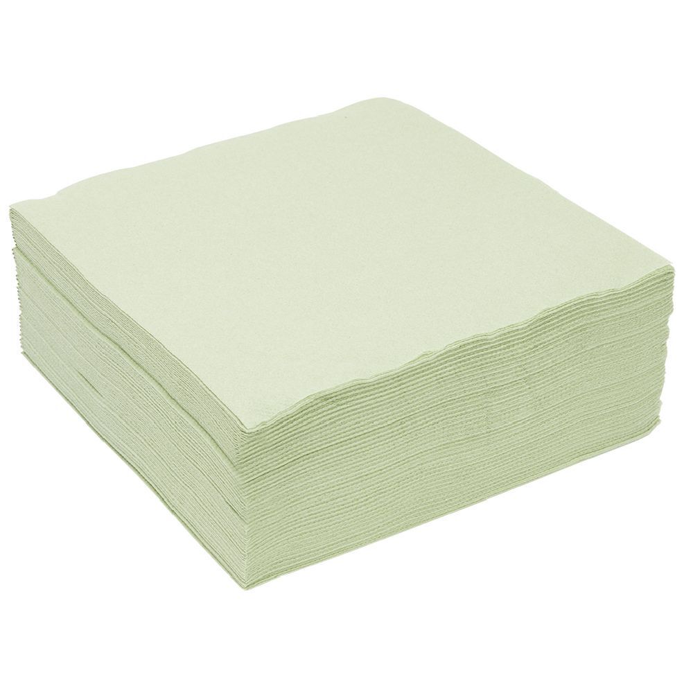 Serviette papier tex touch 38x38cm vert olive x40