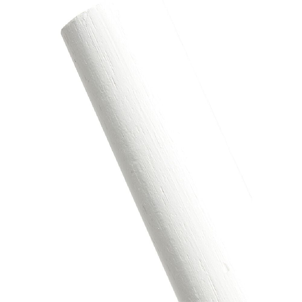 Tringle bois certifié FSC® blanc L150xØ2,8cm