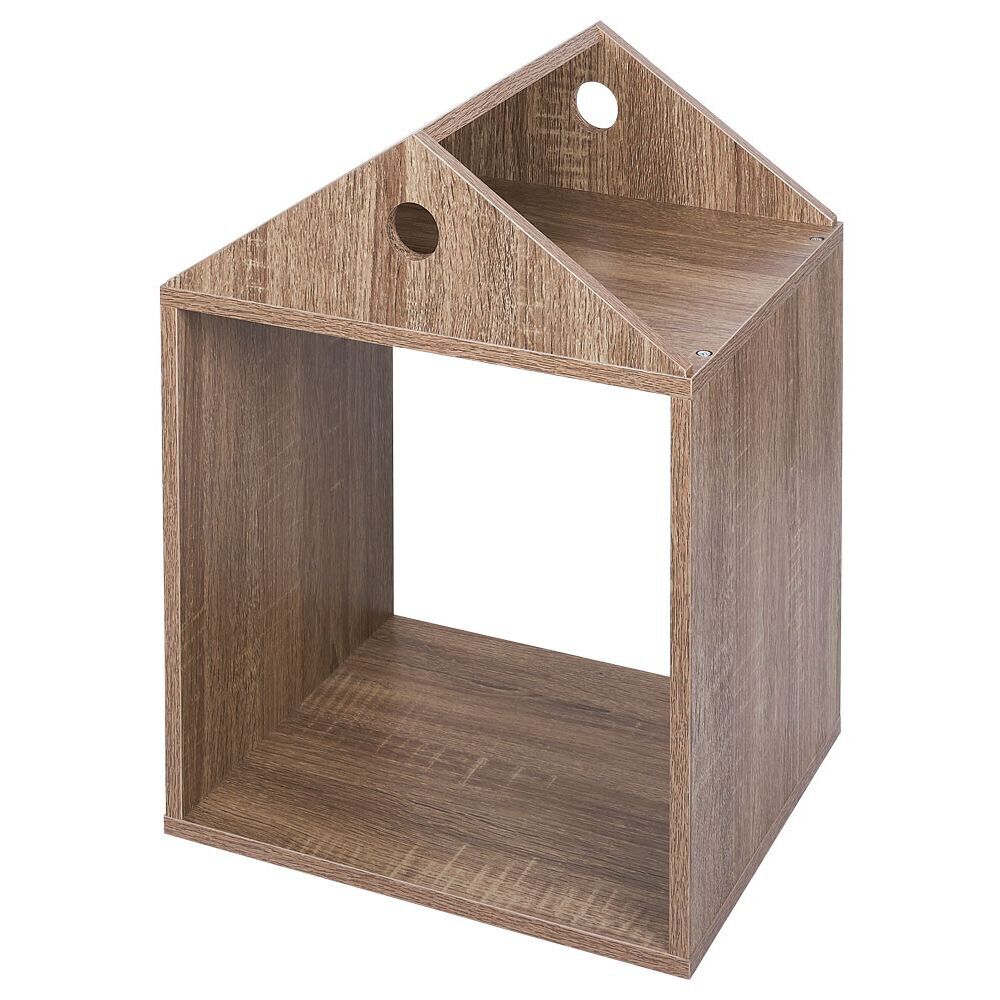 Structure maison enfant Box Cube bois marron