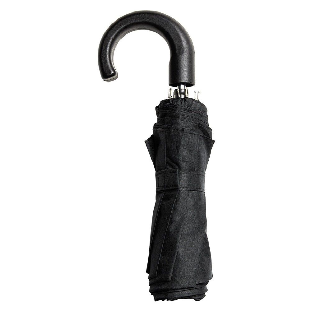 Parapluie canne mini pliant noir