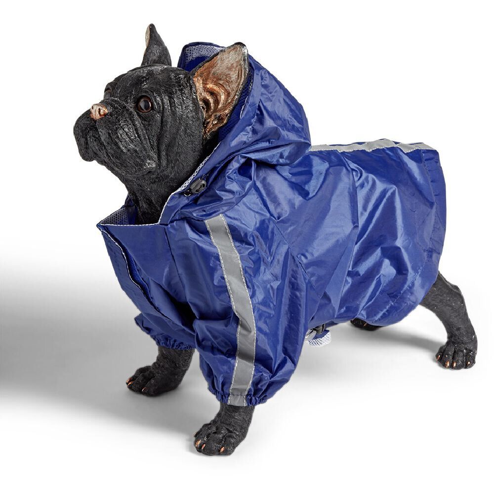 Manteau pour chien imperméable bleu - Taille S