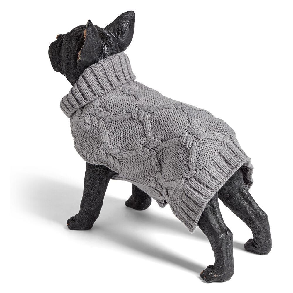 Pull pour chien maille uni - Taille S