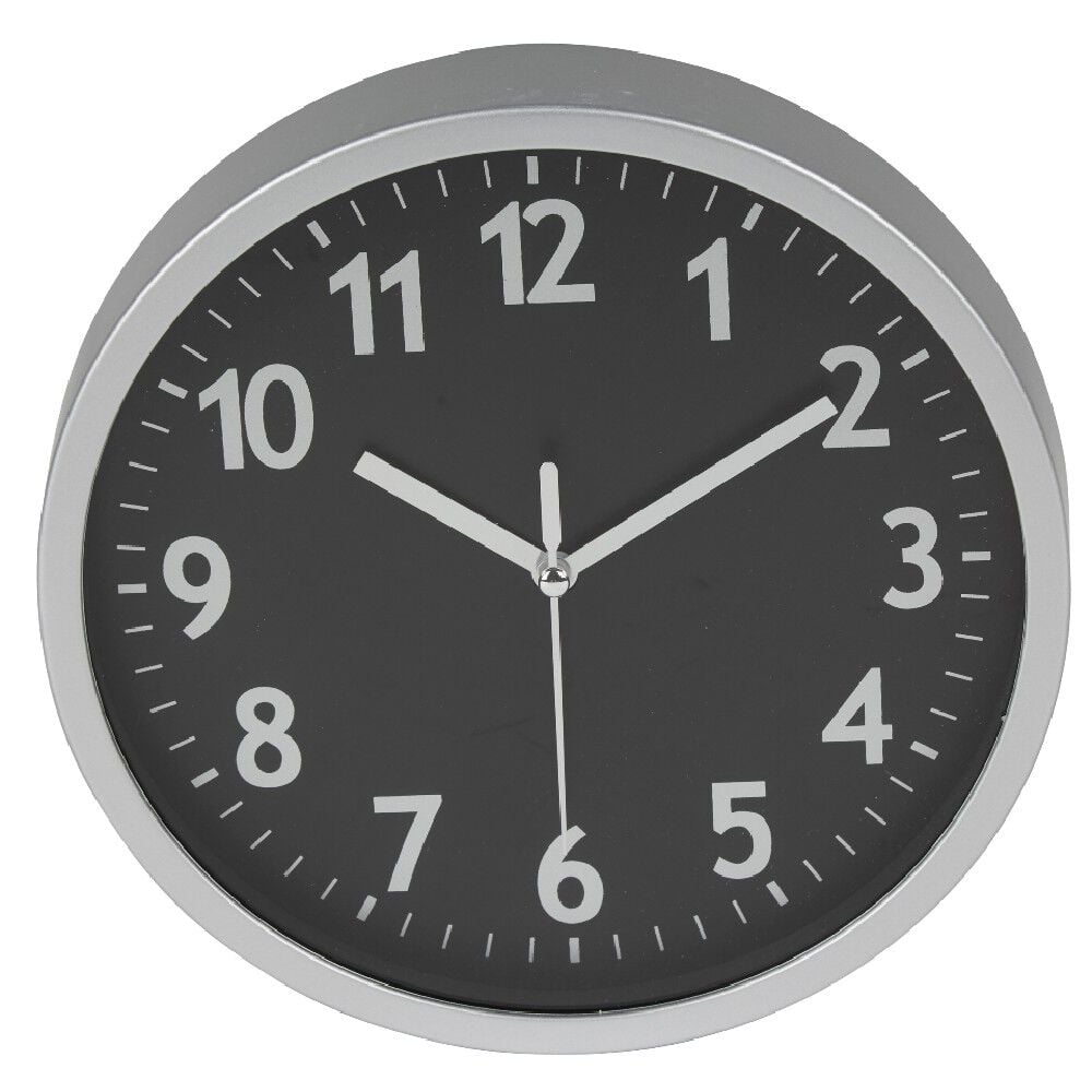 Horloge ronde en métal Ø20 cm