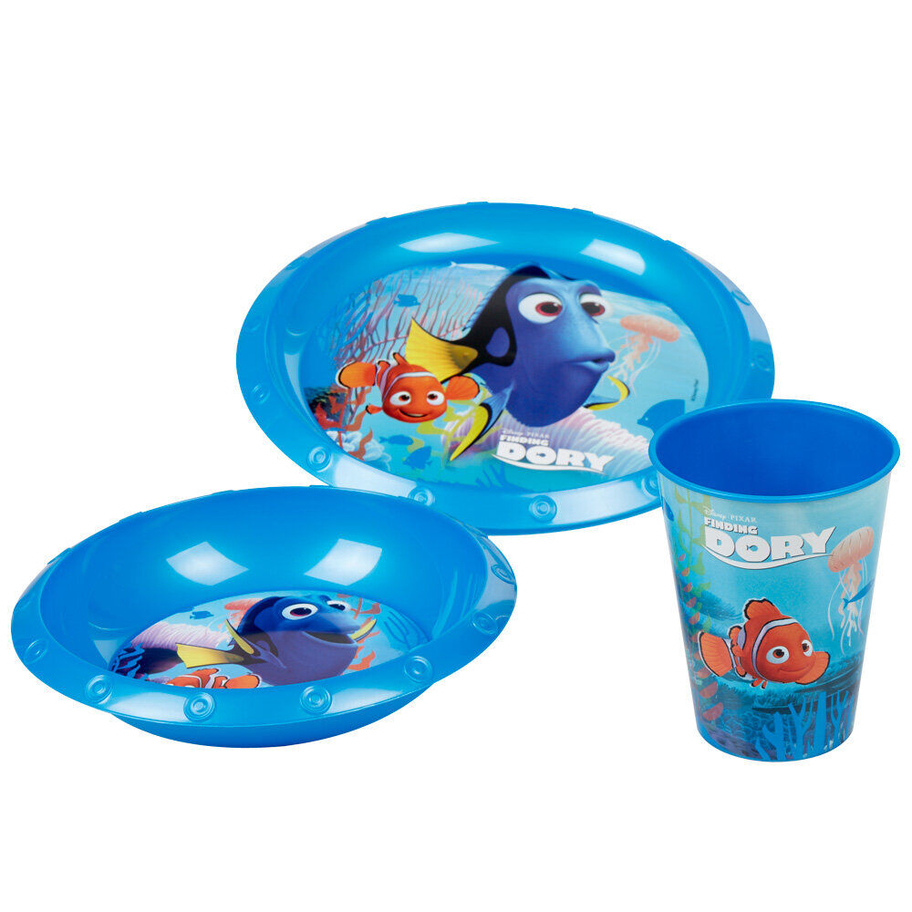 Assiette bol et gobelet Dory Nemo Disney