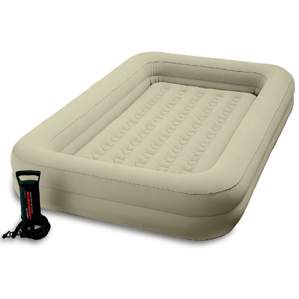 Lit de voyage Intex beige pour enfant de 3 à 6 ans