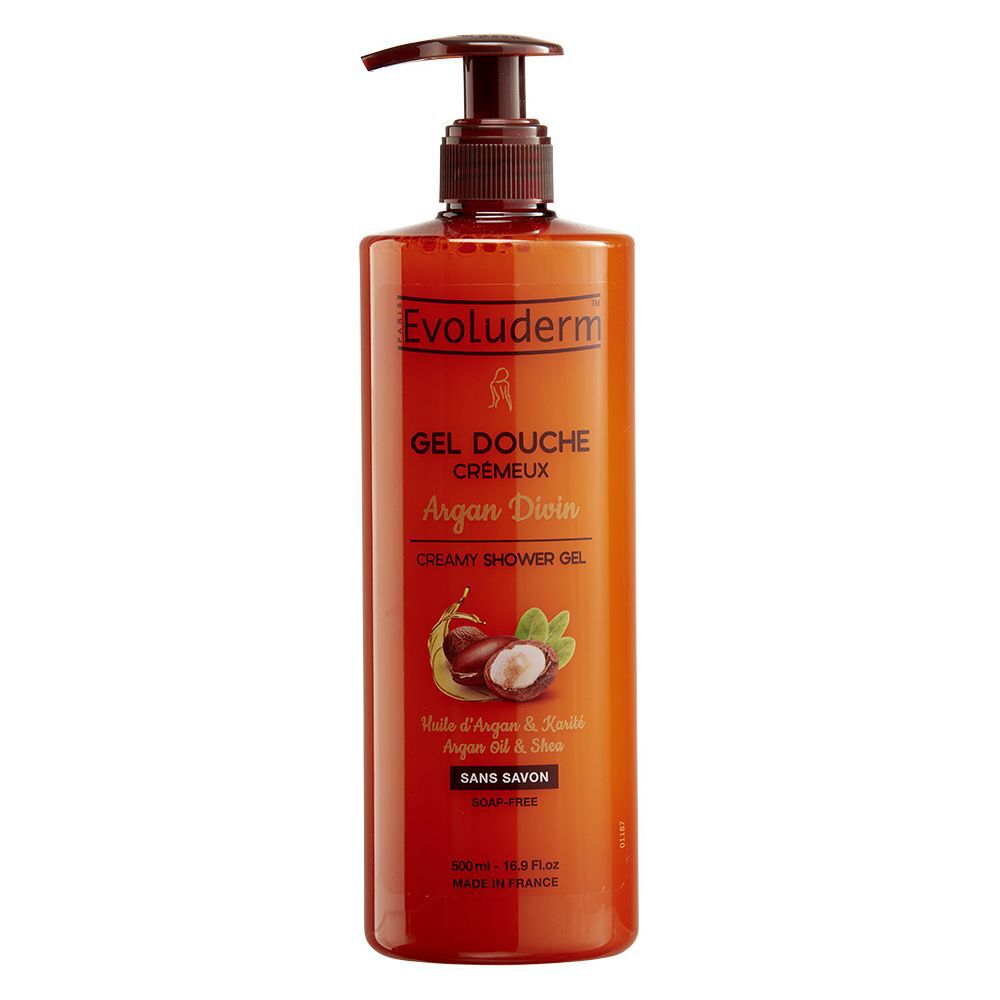 Gel douche Evoluderm argan divin 500 ml