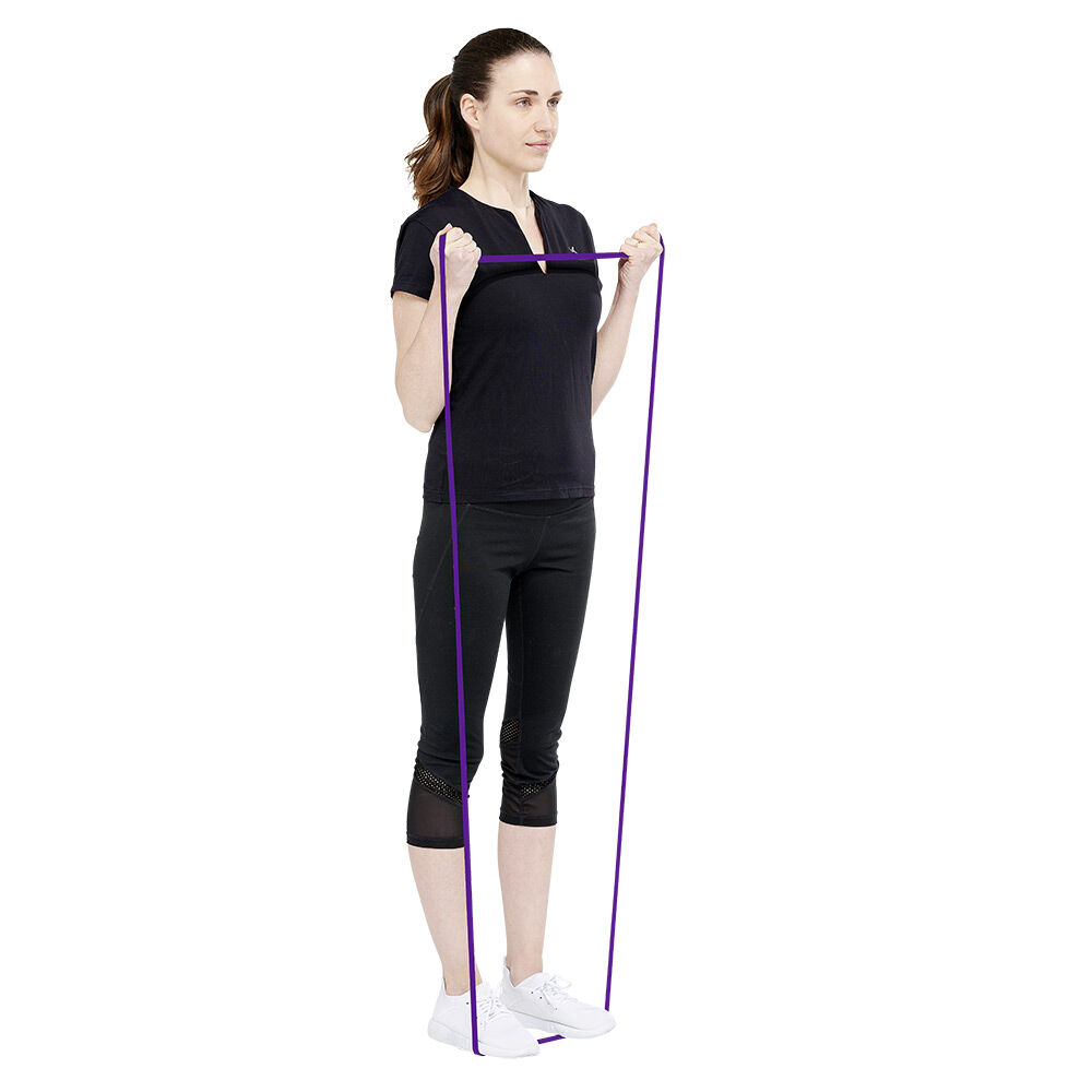 Élastique fitness force 11 à 29 violet