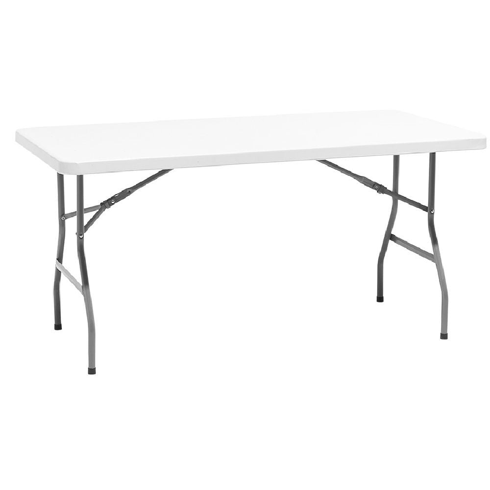 Table pliante 180x70x74cm blanc