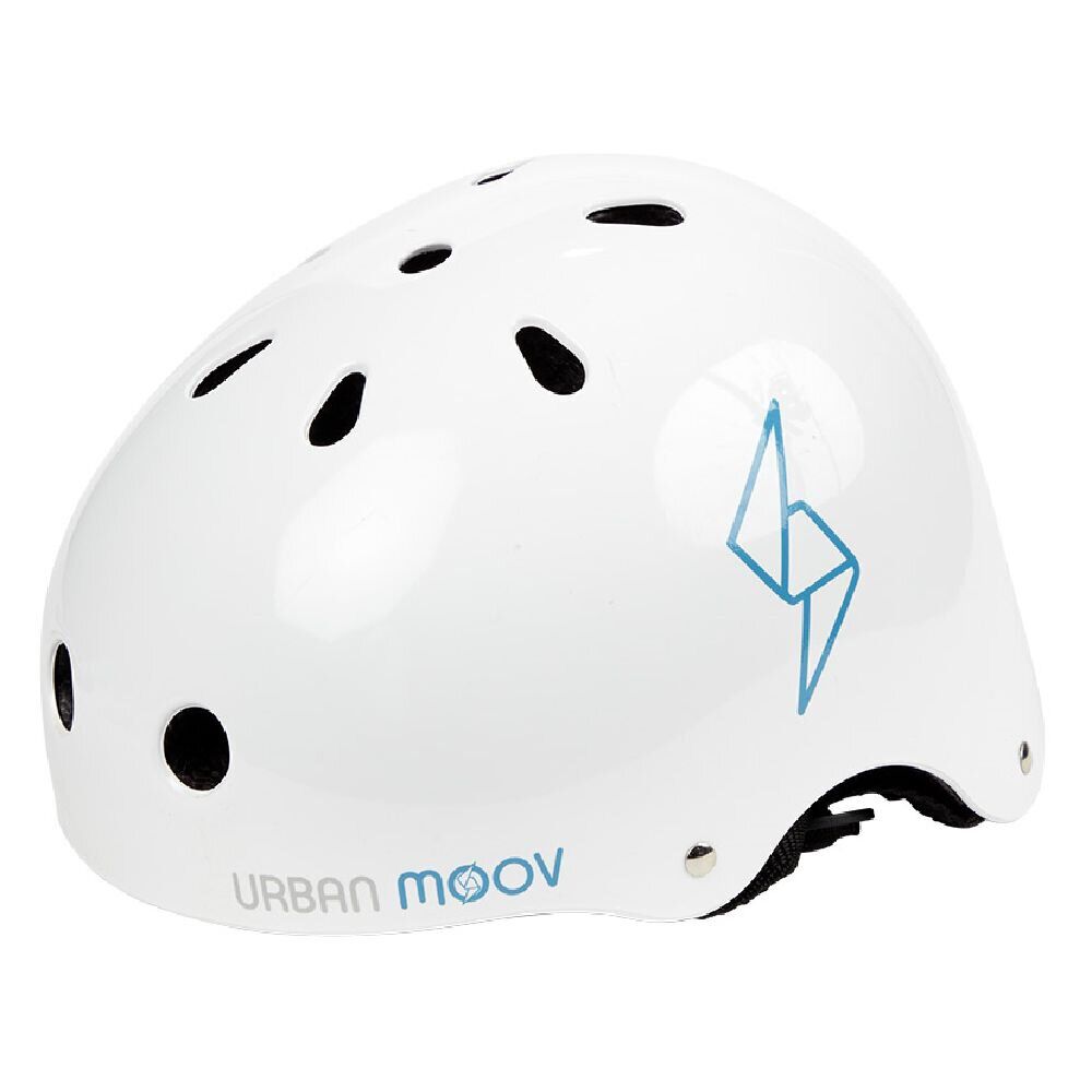 Casque de protection URBAN MOOV blanc taille S trottinette et vélo