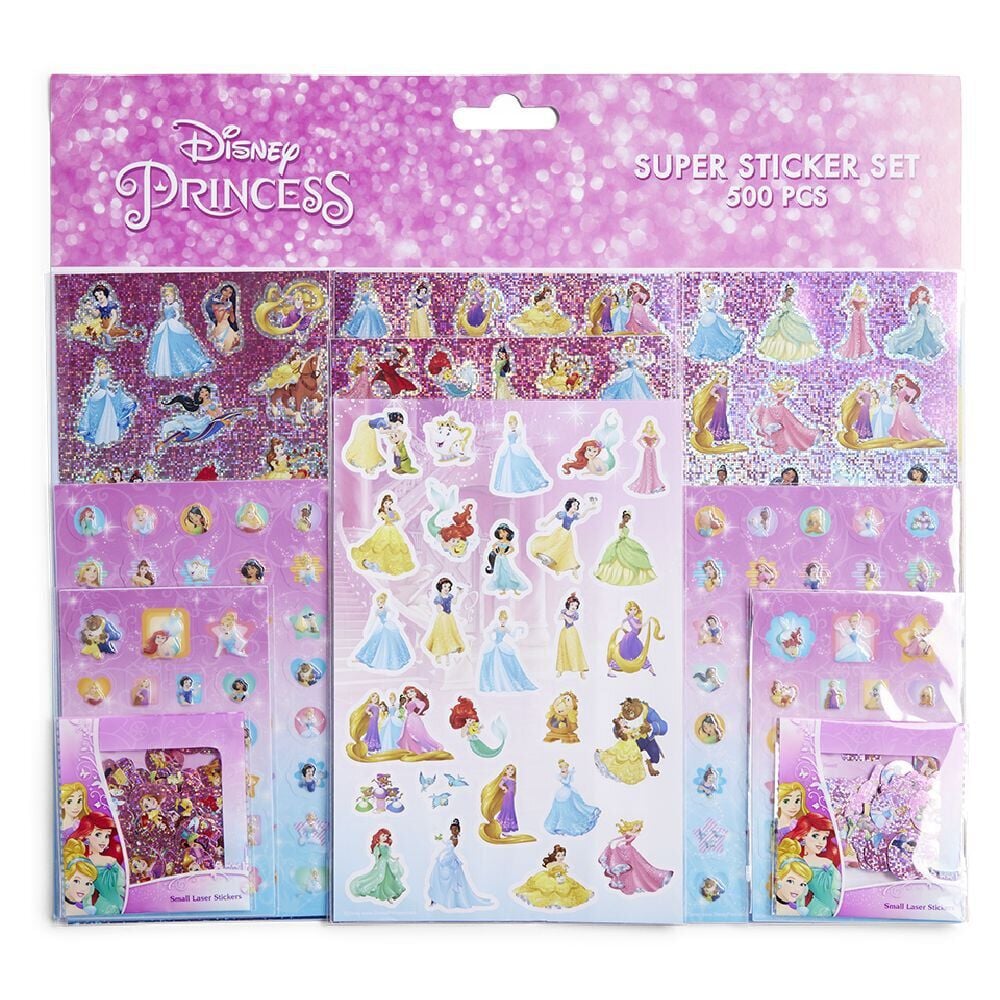 Set de 500 autocollants Princesses Disney