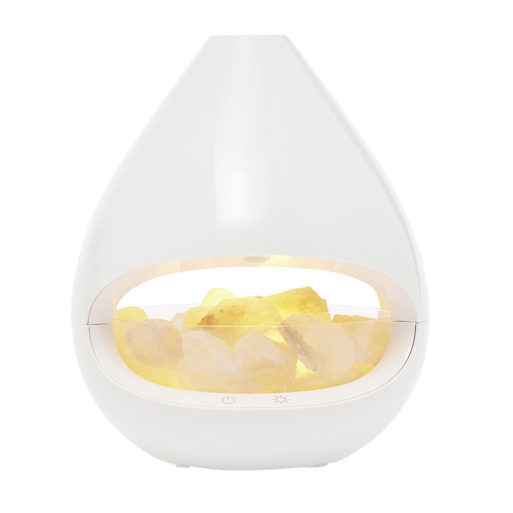 Diffuseur d'huiles essentielles Mességué lampe cristal de sel