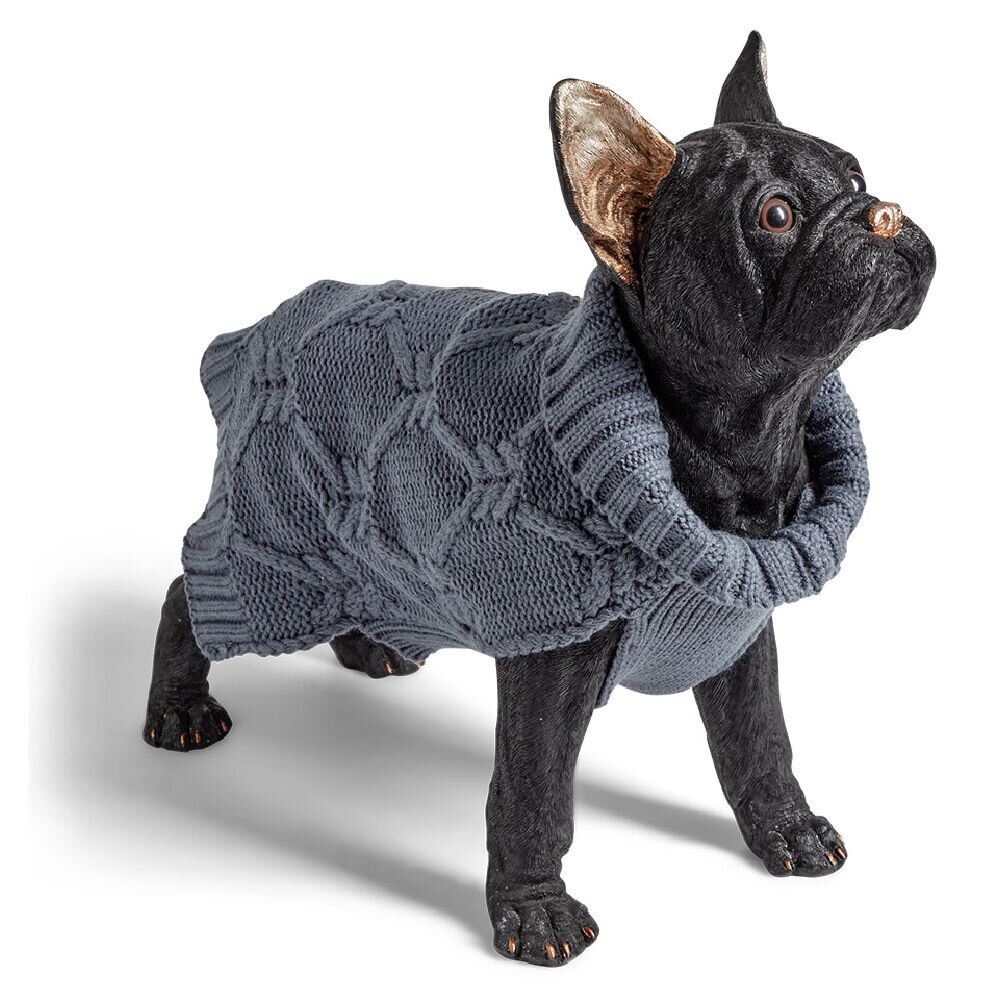 Pull pour chien maille uni - Taille S