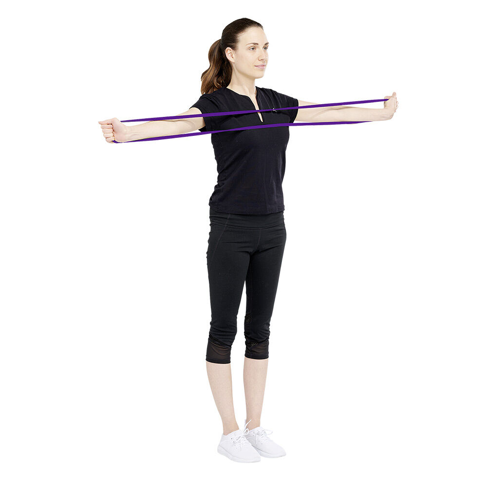 Élastique fitness force 11 à 29 violet