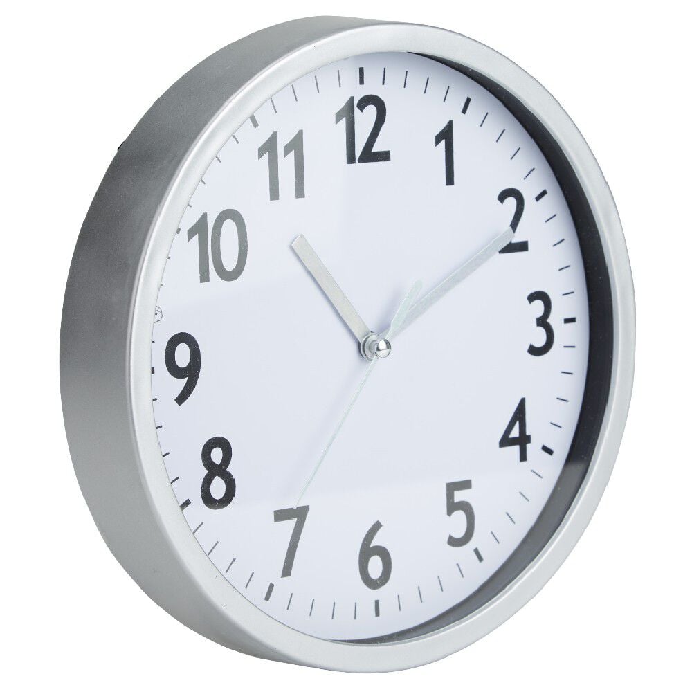 Horloge ronde en métal Ø20 cm