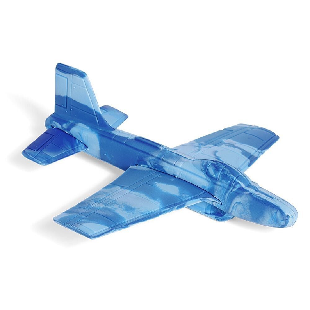 Avion miniature bleu