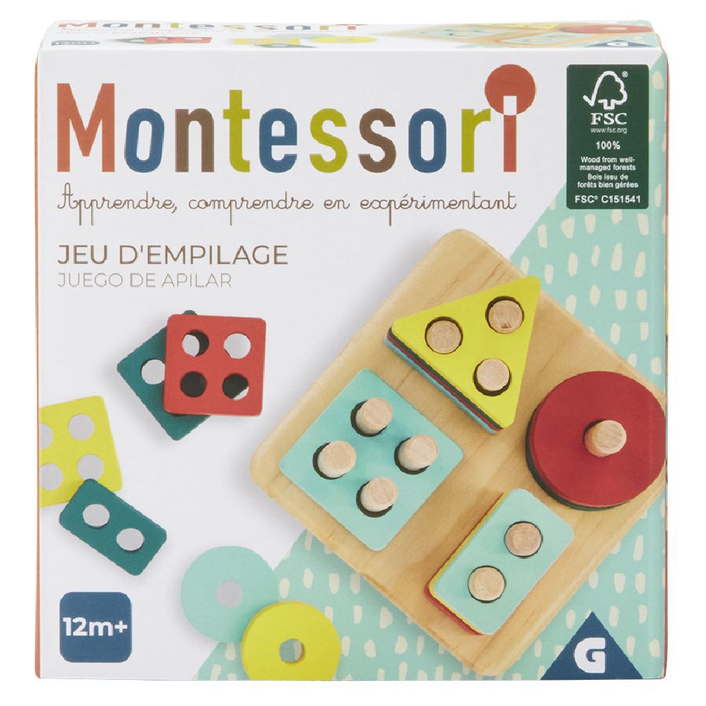 Jeu des formes en bois Montessori
