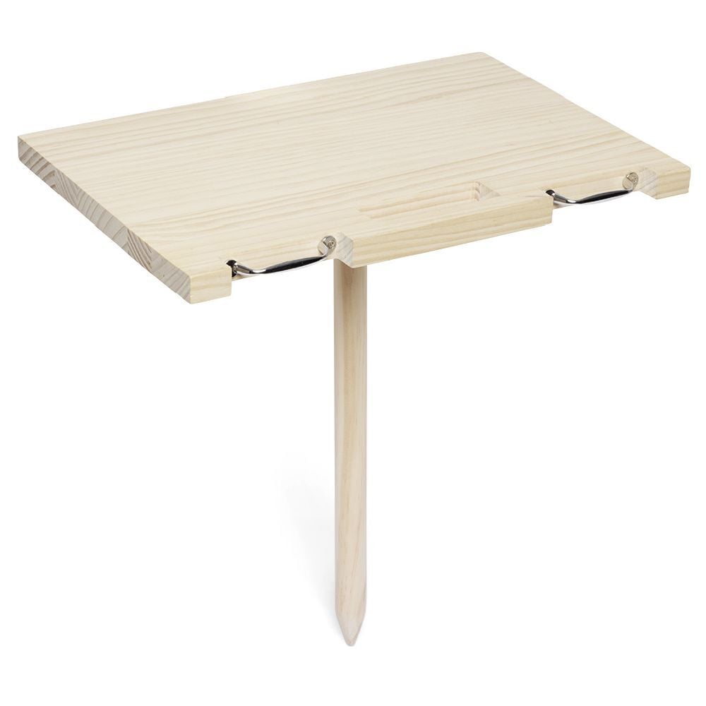Table pliable en bois à planter