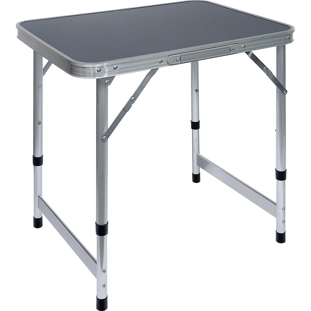 Table réglable pieds télescopiques 60x45x60cm gris