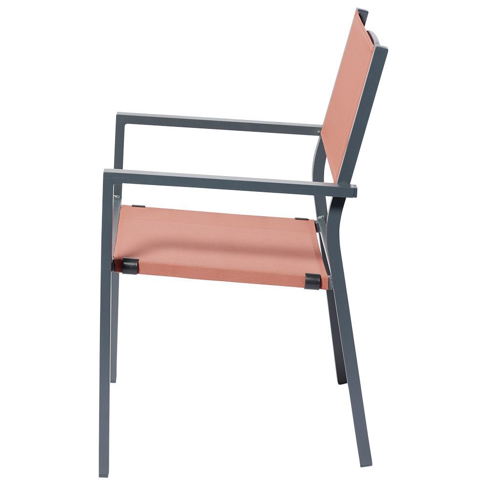 Fauteuil de jardin Oslow aluminium bicolore