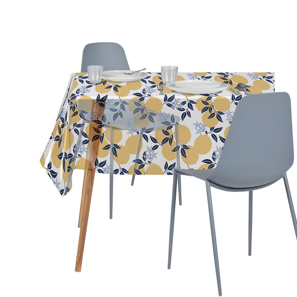 Nappe cristal imprimé imperméable antitâches 140x240cm