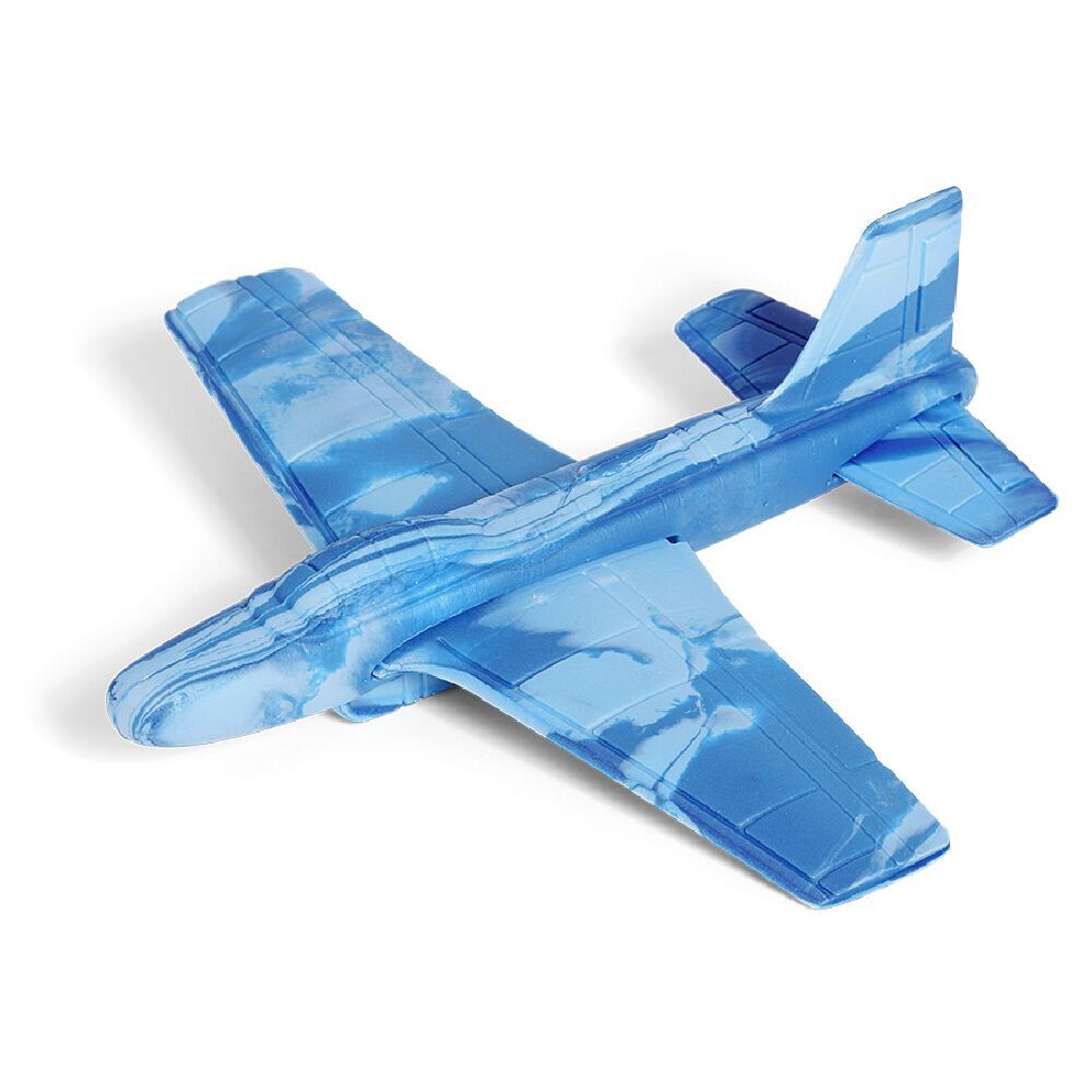 Avion miniature bleu
