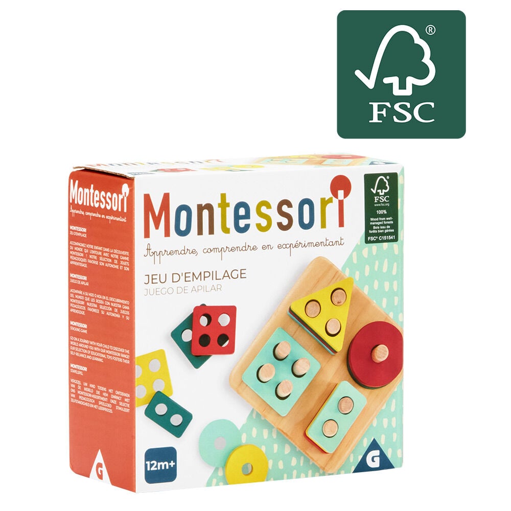 Jeu des formes en bois Montessori