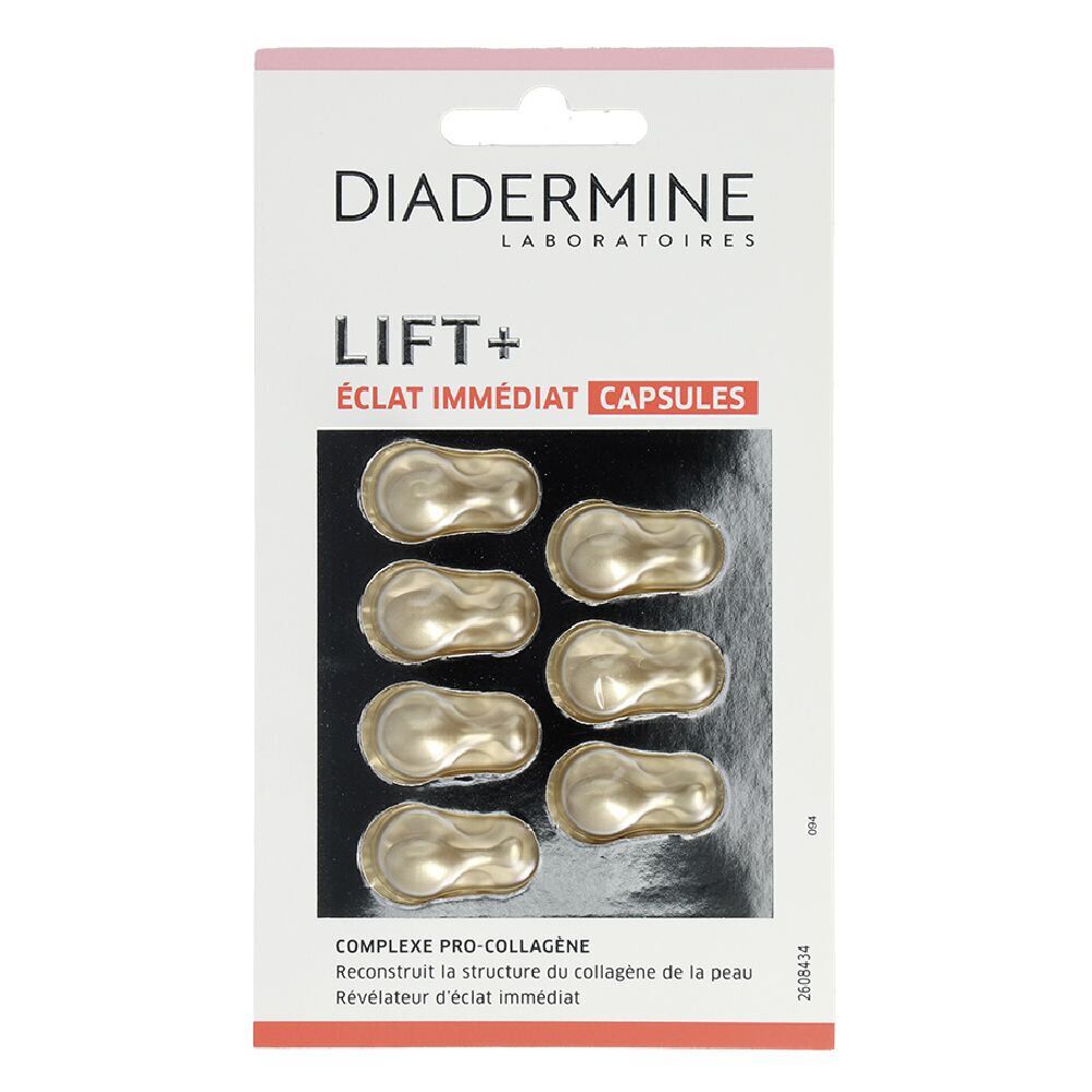 Lot de 7 capsules Lift+ Diadermine